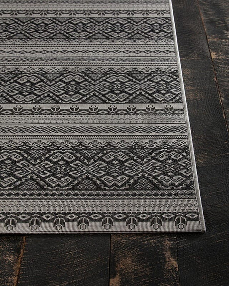 Chandra Calcutta Cal1553 Beige / Charcoal Rugs - Chandra - cal1553 - 46