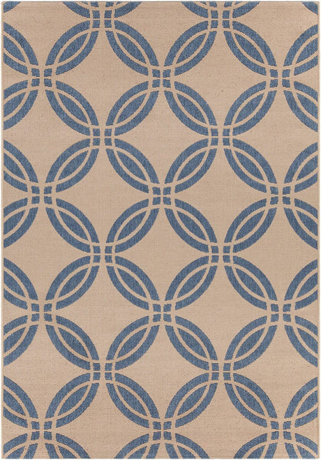 Chandra Calcutta Cal1558 Beige / Blue Rugs - Chandra - cal1558 - 46