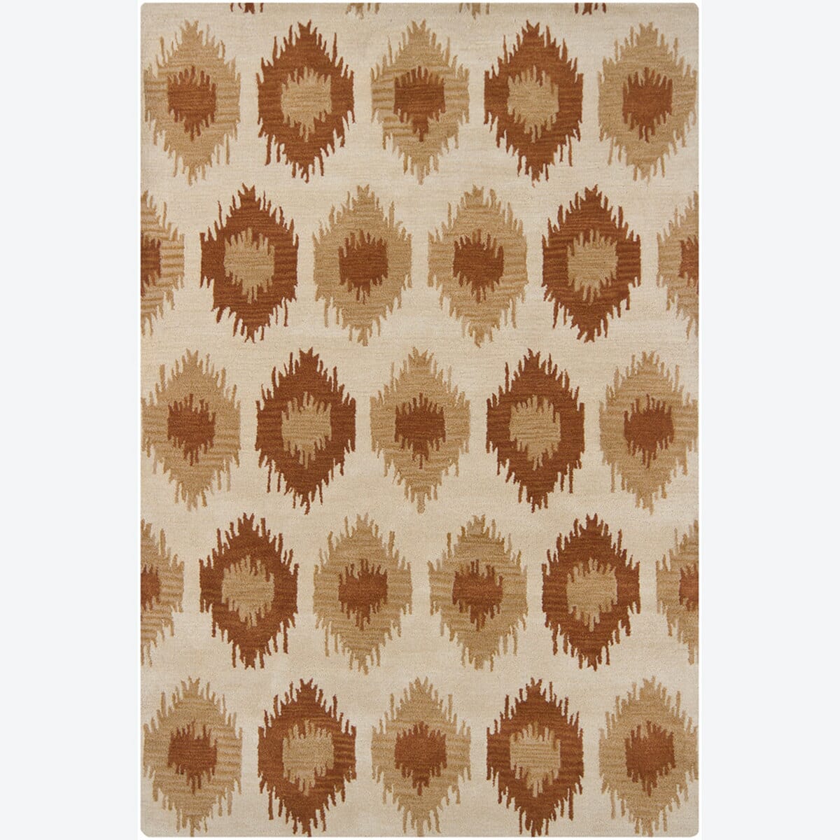 Chandra Chancery Int-13403 Brown Rugs.