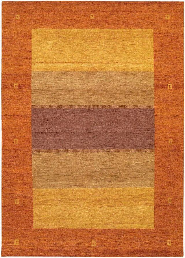 Chandra Chelsea Che1606 Rust / Purple / Gold / Tan Rugs.