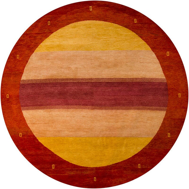 Chandra Chelsea Che1606 Rust / Purple / Gold / Tan Rugs.