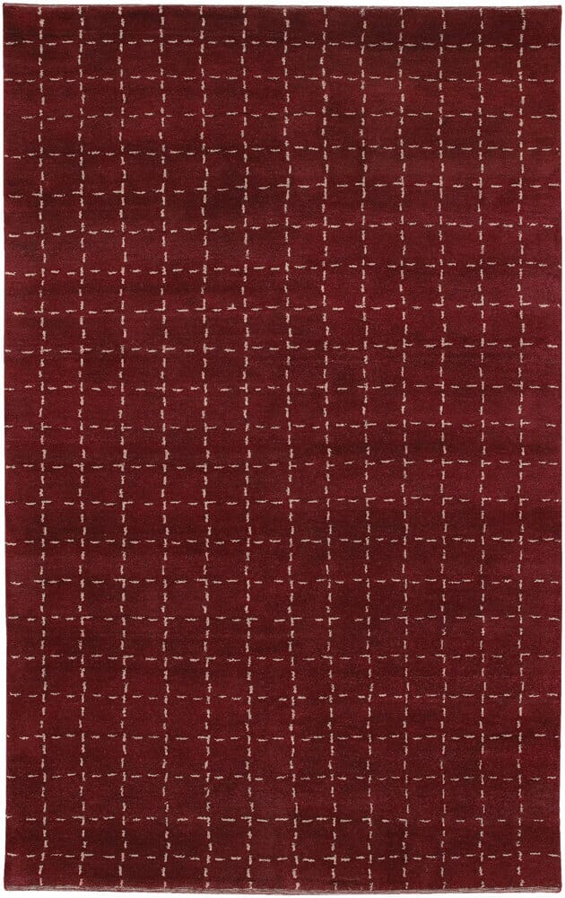 Chandra Chelsea Che1616 Burgundy / White Rugs.