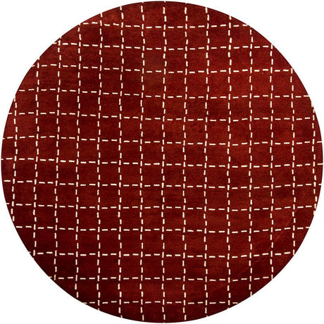 Chandra Chelsea Che1616 Burgundy / White Rugs - Chandra - che1616 - 79rd