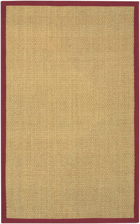 Chandra Coastal Coared Red / Natural Rugs.