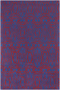 Chandra Condit Con8800 Red / Blue Rugs.