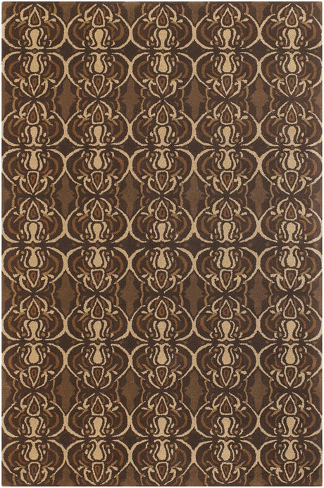 Chandra Condit Con8806 Brown / Gold / Tan Rugs - Chandra - con8806 - 23