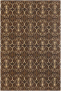 Chandra Condit Con8806 Brown / Gold / Tan Rugs.