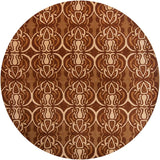 Chandra Condit Con8806 Brown / Gold / Tan Rugs.