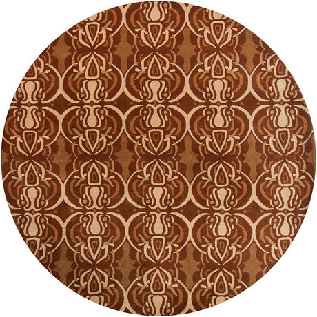 Chandra Condit Con8806 Brown / Gold / Tan Rugs - Chandra - con8806 - 79rd