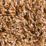 Chandra Core Shag cor-4601 Tan & Ivory Rugs.