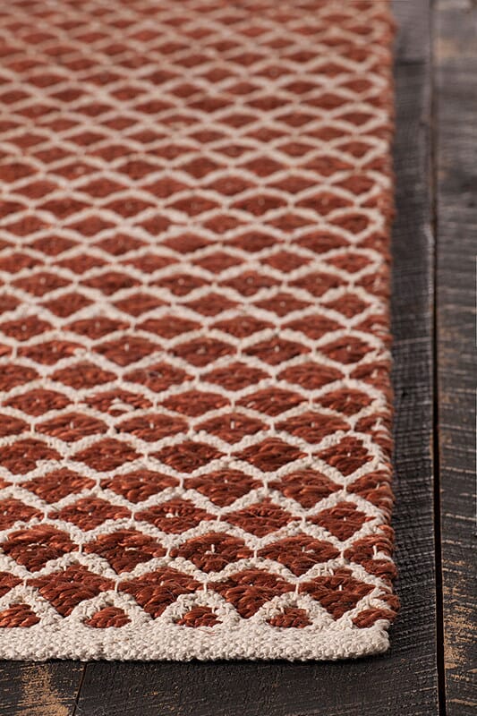 Chandra Costa Cos39101 Rust / White Rugs.