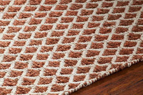 Chandra Costa Cos39101 Rust / White Rugs.