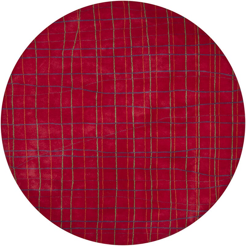 Chandra Daisa dai-11 Red Rugs.