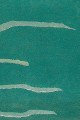 Chandra Daisa dai-15 Green Rugs.