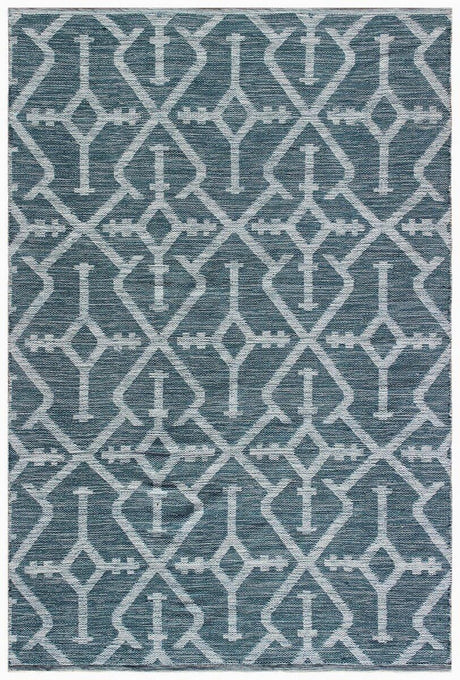 Chandra Dani Dan - 50902 Teal / Beige Rugs - Chandra - dan50902 - 576