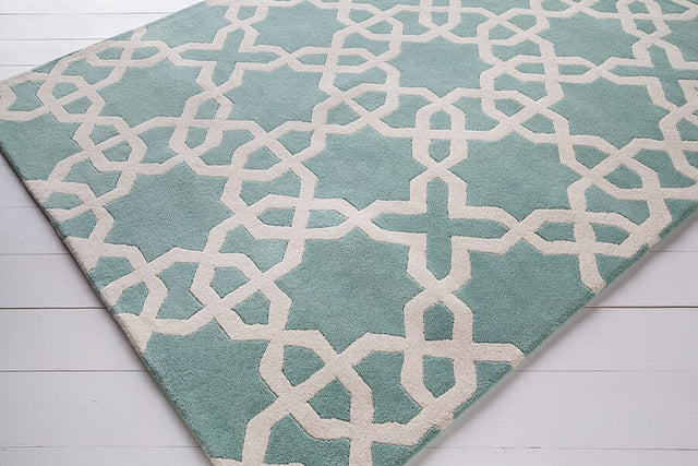 Chandra Davin Dav-25800 Green Rugs.