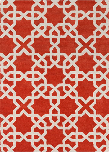 Chandra Davin Dav-25805 Red Rugs.