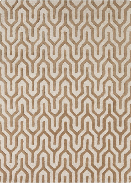 Chandra Davin Dav-25818 Tan / Cream Rugs.