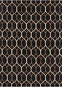 Chandra Davin Dav-25832 Black / Brown / Cream Rugs.