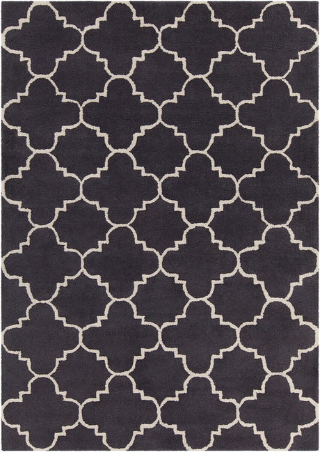 Chandra Davin Dav-25845 Black Rugs.