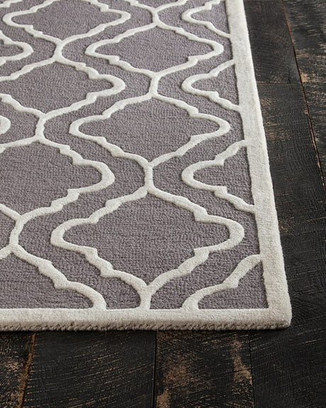 Chandra Davin Dav-25851 Grey / Cream Rugs.