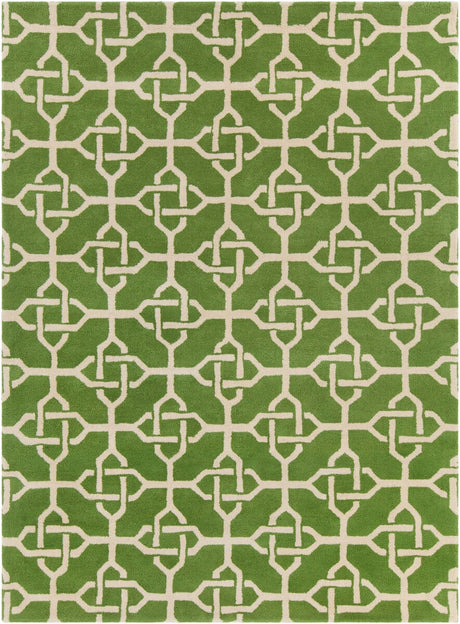 Chandra Davin Dav-25856 Green / Cream Rugs.