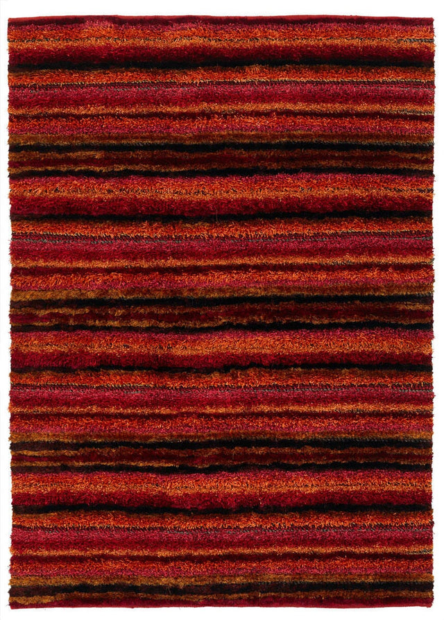 Chandra Delight Del14803 Brown / Black / Red Rugs.