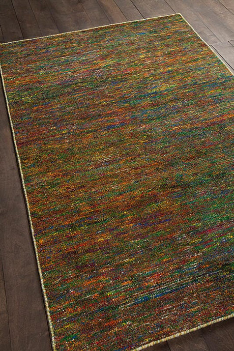 Chandra Dexia Dex33801 Red / Green / Blue / Multi Rugs.