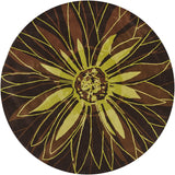 Chandra Dharma dha-7501 Brown Rugs.