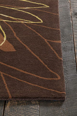 Chandra Dharma dha-7501 Brown Rugs.