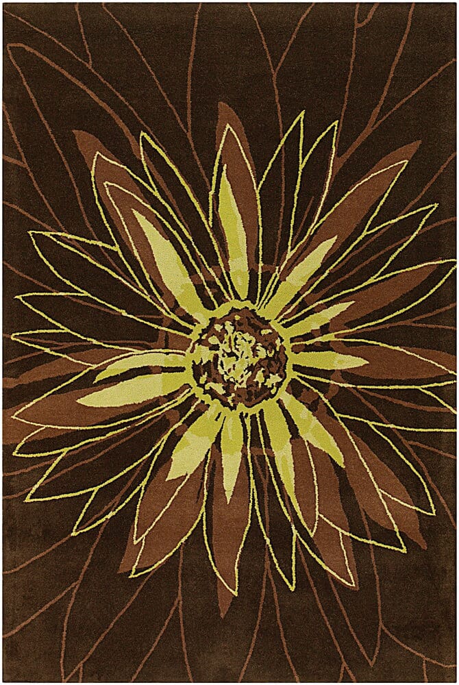 Chandra Dharma dha-7501 Brown Rugs.