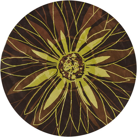 Chandra Dharma dha-7501 Brown Rugs.