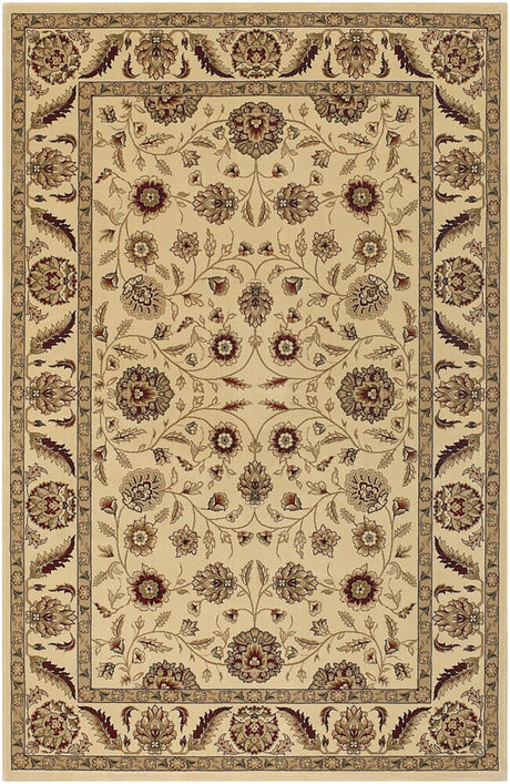 Chandra Diamond Dia10300 Cream / Burgundy / Brown Rugs.