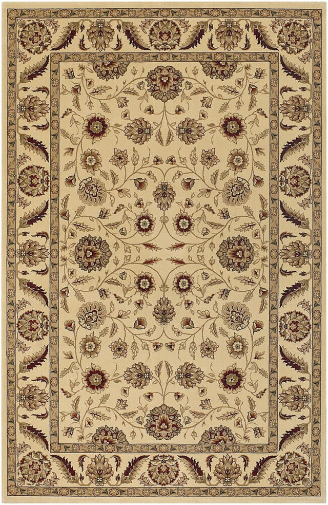 Chandra Diamond Dia10300 Cream / Burgundy / Brown Rugs.