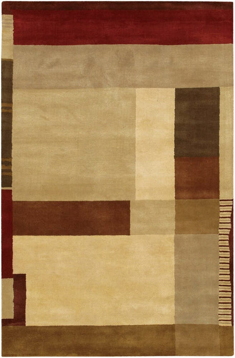 Chandra Dream Dre3128 Burgundy / Tan / Gold / Beige / Brown Rugs - Chandra - dre3128 - 23