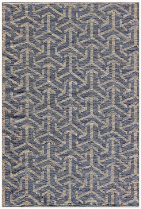 Chandra Enaya Ena - 51800 Blue / Beige Rugs - Chandra - ena51800 - 576