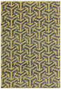 Chandra Enaya Ena - 51802 Grey / Yellow Rugs - Chandra - ena51802 - 576