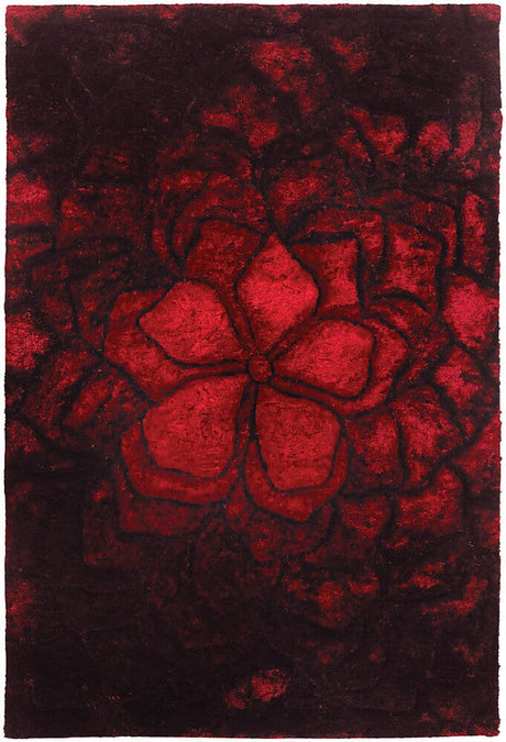 Chandra Flemish Fle51105 Red Rugs.