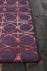 Chandra Fran Fra42103 Brown / Charcoal Rugs.