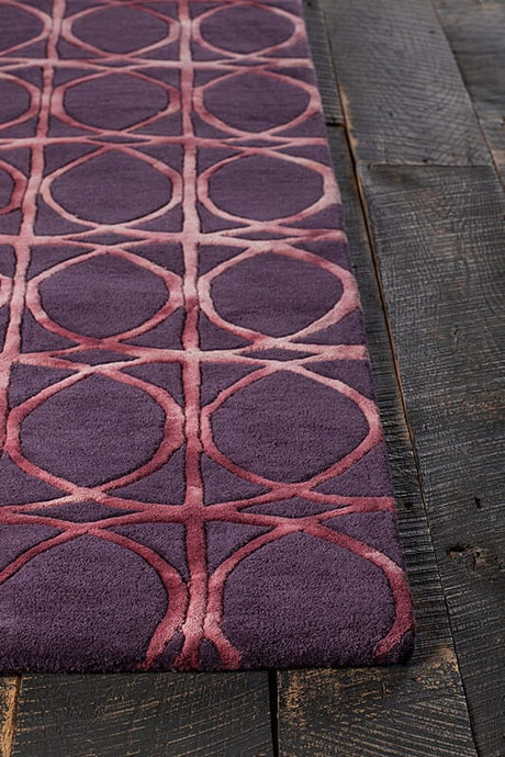 Chandra Fran Fra42103 Brown / Charcoal Rugs.