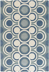 Chandra Fresca fre-4529 Blue Rugs.