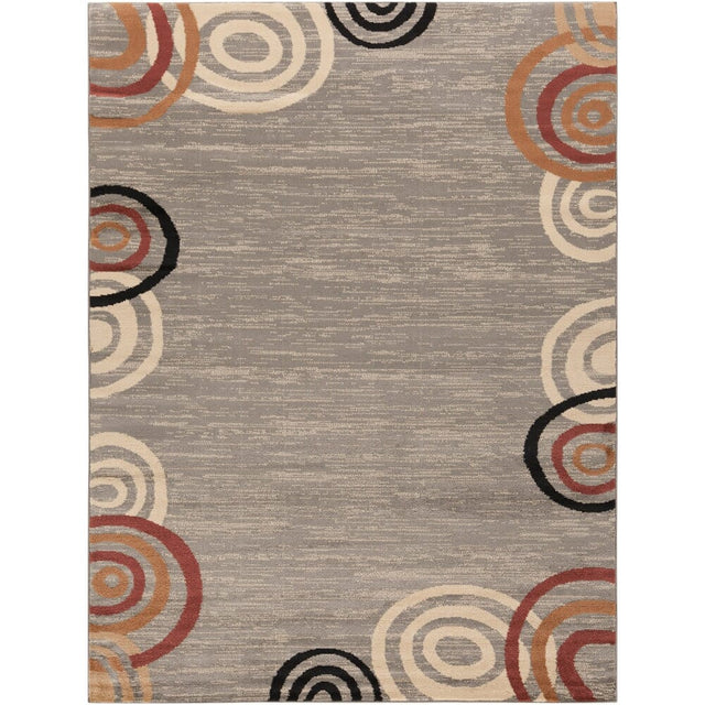 Chandra Ganesh Ganesh20 Tan / Grey / Brown / Black Rugs - Chandra - ganesh20 - 58