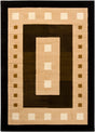 Chandra Ganesh Ganesh6 Black / Brown / Green / Cream Rugs - Chandra - ganesh6 - 58