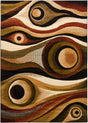 Chandra Ganesh Ganesh8 Black / Brown / Green / Cream Rugs - Chandra - ganesh8 - 58