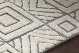 Chandra Genna Gen45200 White / Grey Rugs.