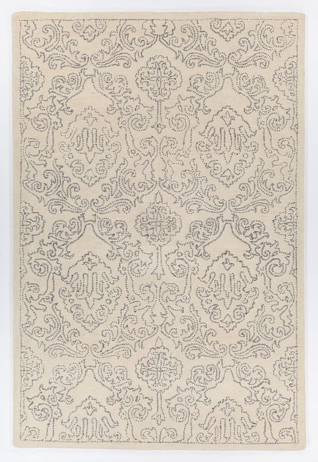 Chandra Hailee Hai-49601 Ivory / Grey Rugs.