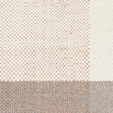 Chandra Hayden HAY-56501 White / Gray / Tan rug, close-up detail