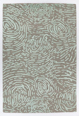 Chandra Hester Hes-49700 Grey / Blue Rugs.