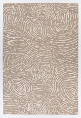 Chandra Hester Hes-49701 Brown / Tan Rugs.