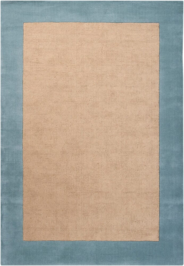 Chandra Hickory Hic23501 Blue / Tan Rugs.